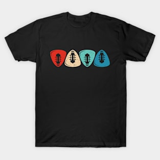 Vintage Guitar Pick - Guitarist Gift T-Shirt